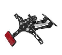 C Compatible With Ducati All Model Motorcycle Adjustable License Plate Holder Mudguard Eliminate With Light Number Plate Frame Holder Bracket