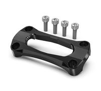 C Compatible With For YZ250F For YZ400F For YZ426F For YZ450F 2006 2007 2008 Motocross 28.6MM Handlebar Stabilizer Mount Riser Clamp Motorbike(Black)