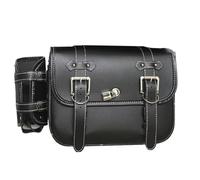 C Compatible with Shadow for Suzuki for Boulevard for Sportster Motorcycle Saddlebags 2 Pack Toolbag Travel Bag Storagebag Duffel Bag Universal