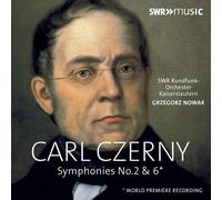 C Czerny - Symphonies 2 & 6 [New CD]