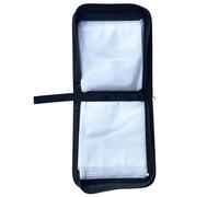 C D Case Holder - Case for C D, Wallet Protector for Record Collection | 40 Capacity Holder Organizer, Storage Bag Binder, Case Holder for C D Porta