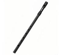 C/D Key Traditional Irish Flute 6 Hole Musical Instrument Designed for Effortless Playability (Black C)