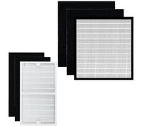 C+D Replacement Filter Compatible with Idylis IAP-10-280 for Idylis Air Purifiers Include 1C + 1D Hepa Filter and 4 Carbon Filters