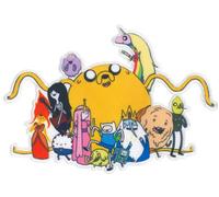 C&D Visionary Adventure Time Group Photo Patch, Yellow