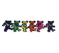 C&D Visionary Application Grateful Dead Dancing Bears 3x8 Patch Novelty