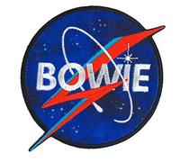 C&D Visionary David Bowie Space Bolt Patch, Multi Colour