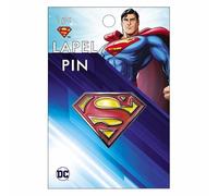 C&D Visionary DC Comics Superman Logo Red and Yellow Lapel Pin Badge