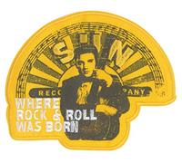 C&D Visionary Elvis Presley R&R Born Patch, Yellow, White, Black