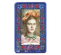 C&D Visionary Frida Kahlo Flower Frame Patch, Blue