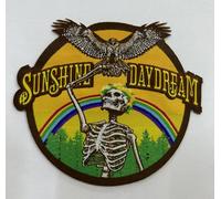 C&D Visionary Grateful Dead Sunshine Daydream Patch, Yellow, Brown