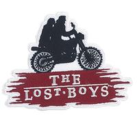 C&D Visionary Lost Boys Motorbike Logo Patch, Red, White, Black