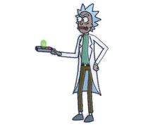 C&D Visionary Morty Rick with Teleporter Patch, Blue, Green, White