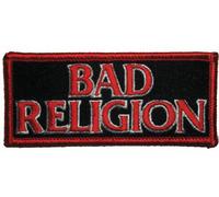 C&D Visionary P-0496 Bad Religion Logo Patch, Black, Red