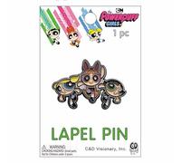 C&D Visionary Powerpuff Girls Trio Metal Lapel Pin, Red, Blue, Green