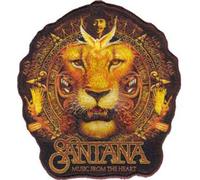 C&D Visionary Santana Lion Patch - 1 Piece - Animal - Orange - Iron-On