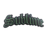 C&D Visionary Sublime Old English Logo 3D Patch, Black, Green