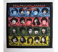 C&D Visionary The Rolling Stones Some Girls Patch - Red Medium Fabric Iron-On Patch - 1 Piece