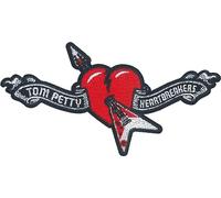 C&D Visionary Tom Petty Modern Logo Patch, Red, Black