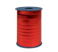 C.E. Pattberg MEXICO Metallic Gift Ribbon red, 270 yards of Balloonribbon for Gift Wrapping, 0.39 inches width, Accessories for Decoration & Handicrafts, Decoration Ribbon for Presents