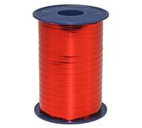 C.E. Pattberg MEXICO Metallic Gift Ribbon red, 440 yards of Balloonribbon for Gift Wrapping, 0.2 inches width, Accessories for Decoration & Handicrafts, Decoration Ribbon for Presents