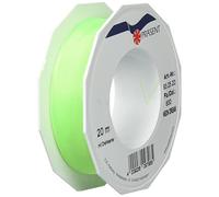 C.E. Pattberg NEON DREAM Wired Edge Taffeta Ribbon in lime (green), 22 Yards Bow Ribbon for Colourful Presents, 1 inch width, for Gaudy Gift Wrappings, Decorations & other Adornments