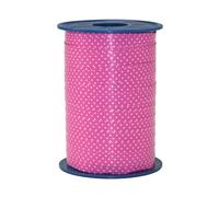 C.E. Pattberg Präsent - Dots Curling Ribbon Pink 10 mm width, 250 m length