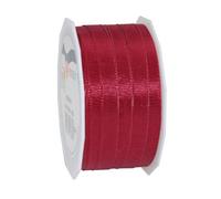 C.E. Pattberg Präsent - Europa Taffeta Ribbon Bordeaux 10 mm width, 50 m length