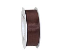 C.E. Pattberg Präsent - Europa Taffeta Ribbon Brown 40 mm width, 50 m length