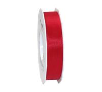 C.E. Pattberg Präsent - Europa Taffeta Ribbon Red 25 mm width, 50 m length