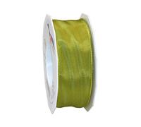 C.E. Pattberg Präsent - Lyon Wired Taffeta Ribbon Indian Yellow 40 mm width, 25 m length