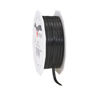 PRÄSENT C.E. Pattberg SATIN black gift ribbon, 55 yards for Wrapping Gifts, 0.12 inches width, Ribbon for Decorating & Crafting, Decorative Ribbon for Gifts, for every occasion