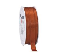 PRÄSENT C.E. Pattberg SATIN cinnamon (brown) gift ribbon, 27 yards for Wrapping Gifts, 0.39 inches width, Ribbon for Decorating & Crafting, Decorative Ribbon for Gifts, for every occasion
