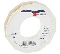 C.E. Pattberg SATIN gold gift ribbon, 27 yards for Wrapping Gifts, 0.59 inches width, Ribbon for Decorating & Crafting, Decorative Ribbon for Gifts, for every occasion