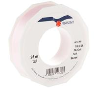 PRÄSENT C.E. Pattberg SATIN light pink gift ribbon, 27 yards for Wrapping Gifts, 1 inch width, Ribbon for Decorating & Crafting, Decorative Ribbon for Gifts, for every occasion