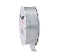 C.E. Pattberg SATIN sterling silver gift ribbon, 27 yards for Wrapping Gifts, 0.39 inches width, Ribbon for Decorating & Crafting, Decorative Ribbon for Gifts, for every occasion