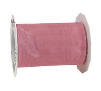 C.E. Pattberg Sheer Organza Ribbon Light Pink, 27 Yards Gift Wrap Ribbon, 4.4 inches Width, Accessories for Decoration & Handicrafts, Decoration Ribbon for Presents, for Every Occasion