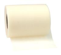 C.E. Pattberg VERONA Decoration Ribbon - Cream, 50 m Tulle Band For Wrapping And Decorating, 112 mm Width, Elegant Ribbon For Easter Decorations, Baby Showers, Christmas, Wedding, And Car Decoration