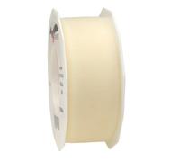 C.E. Pattberg VERONA Decoration Ribbon - Cream, 50 m Tulle Band For Wrapping And Decorating, 40 mm Width, Elegant Ribbon For Easter Decorations, Baby Showers, Christmas, Wedding, And Car Decoration
