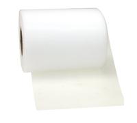 C.E. Pattberg VERONA Decoration Ribbon - white, 50 m Tulle Band For Wrapping And Decorating, 112 mm Width, Elegant Ribbon For Easter Decorations, Baby Showers, Christmas, Wedding, And Car Decoration