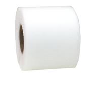 C.E. Pattberg VERONA Decoration Ribbon - white, 50 m Tulle Band For Wrapping And Decorating, 72 mm Width, Elegant Ribbon For Easter Decorations, Baby Showers, Christmas, Wedding, And Car Decoration