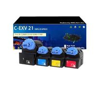 C-EXV 21 High Yield Toner 0452B002 0453B002 0454B002 0455B002 Compatible with Canon imageRUNNER C2550 C2880 C3080 C3380 C3580 - Black 26000 Pages / Colour 16000 Pages