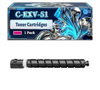 C-EXV-51 Toner Cartridges Compatible for Canon imageRUNNER Advance C5500 C5535i C5550i C5535 C5540i C5560i Printers, With Chip Large Capacity 43000 Pages (1 Pack Magenta)