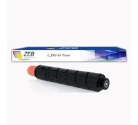 C-EXV-64 C-EXV64 Toner Cartridge Compatible for Canon imageRUNNER ADVANCE DX C3930i C3922i C3935i C3920i C3926i Printers, High Yield 29000 Pages CMYB (BLACK)