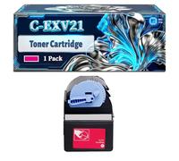 C-EXV21 Toner Cartridge Compatible for Canon iR ADVANCE C3080i iRC2380i iRC2880 iRC2880i iRC3080i iRC3380 iRC3380e iRC3380i iRC3380Ne Printers, With Chip Large Capacity 20000 Pages (1 Pack Magenta)