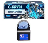 C-EXV21 Toner Cartridge Compatible for Canon iR ADVANCE C3580 iRC3580i iRC3580Ne iRC3880 iRC3880i Printers, With Chip Large Capacity 20000 Pages (1 Pack Cyan)