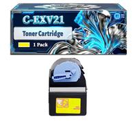 C-EXV21 Toner Cartridge Compatible for Canon iR ADVANCE C3580 iRC3580i iRC3580Ne iRC3880 iRC3880i Printers, With Chip Large Capacity 20000 Pages (1 Pack Yellow)