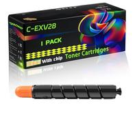 C-EXV28 Compatible for Canon Toner Cartridges with Chip ImageRUNNER Advance IR-C5250 IR-C5250i IR-C5255 IR-C5255i IRC-5045 IRC-5045i IRC-5051 Printers (1 Pack Yellow)