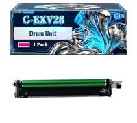 C-EXV28 Drum Unit Compatible for Canon imageRUNNER Advance C5045 C5051 C5250 C5255 Printers, With Chip Large Capacity 80000 Pages (1 Pack Magenta)
