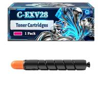 C-EXV28 Toner Cartridges Compatible for Canon ImageRUNNER Advance IR-C5250 IR-C5250i IR-C5255 IR-C5255i IRC-5045 IRC-5045i IRC-5051 Printers (1 Pack Magenta)