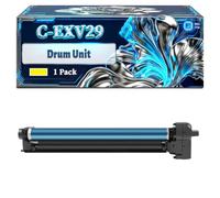 C-EXV29 Drum Unit Compatible for Canon iRC5030 iRC5030i iRC5035 iRC5035i iRC5240i Printers, With Chip Large Capacity 80000 Pages (1 Pack Yellow)